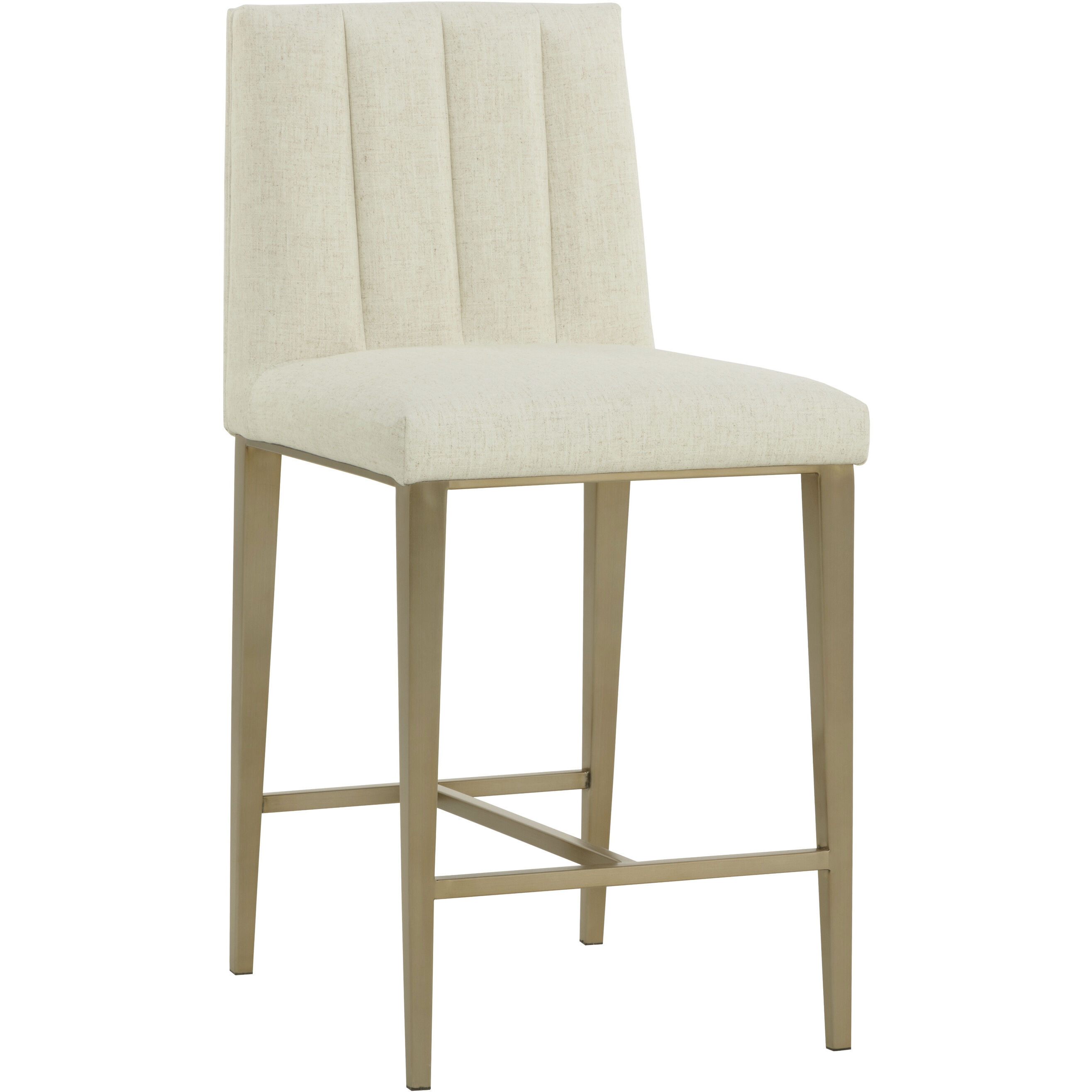 Wilbur 39.75 inch Geralt Linen Counter Stool